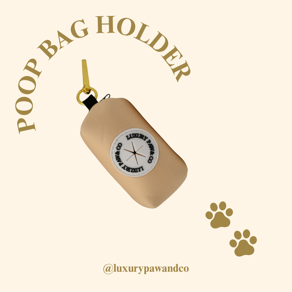 Champagne - Poop Bag Holder - WHOOPSIE SALE